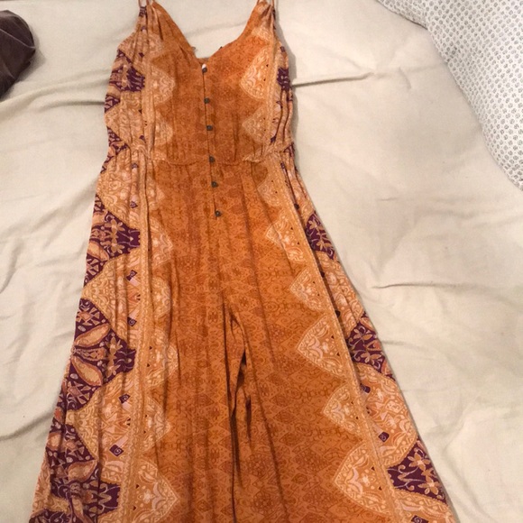 Burnt Golden Jumpsuit - Picture 7 of 7